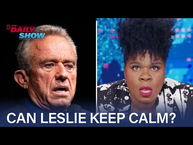 Leslie Jones Tries Not to Lose Her S**t: RFK Jr. Edition | The Daily Show