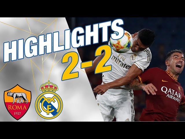 GOALS & HIGHLIGHTS | Roma 2-2 Real Madrid