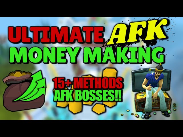 ULTIMATE Runescape 3 AFK Money Making Guide - 15+ Methods, AFK Bosses, Low, Mid, High Level - 2022