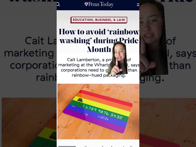 How to tell if a brand is rainbow washing during Pride Month