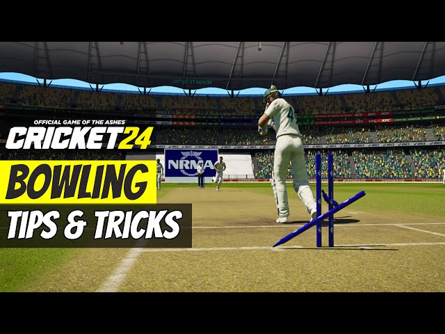 Cricket 24 BOWLING Tips & Tricks