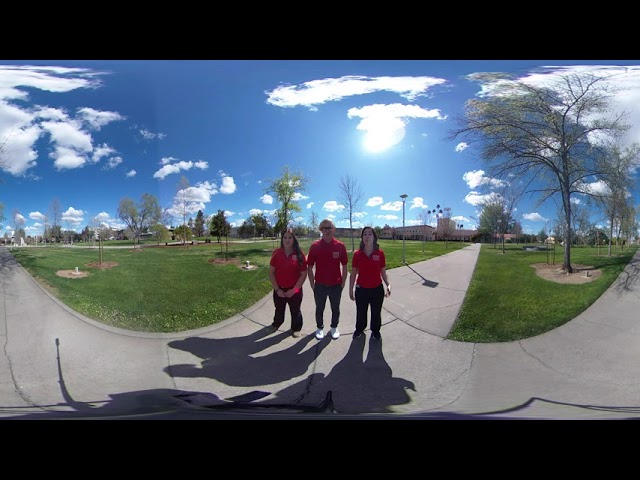 Fresno State Virtual Campus Tour 360  - Maple Mall and SSU - Preview Day 2020