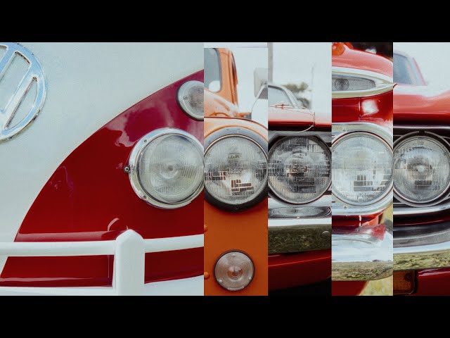 200 vintage headlights in 33 seconds