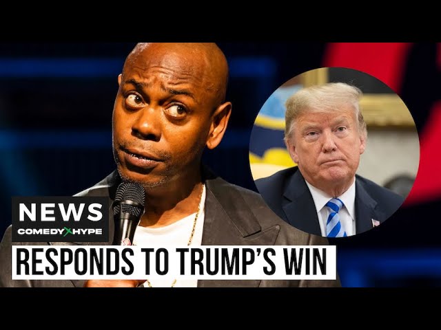 Dave Chappelle Finally Responds To Trump's Election Win: Whites Are Back - CH News