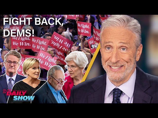 Jon Stewart Urges Dems to Fight Like Republicans and Exploit Loopholes | The Daily Show