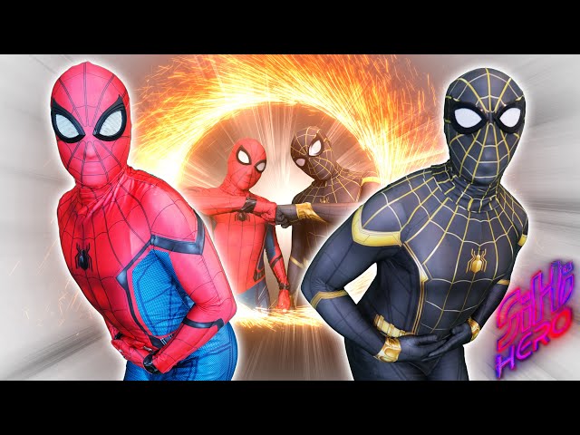 TEAM SPIDERMAN: No Way Home | SPIDERMAN vs Venom  | SUPERHERO in real life