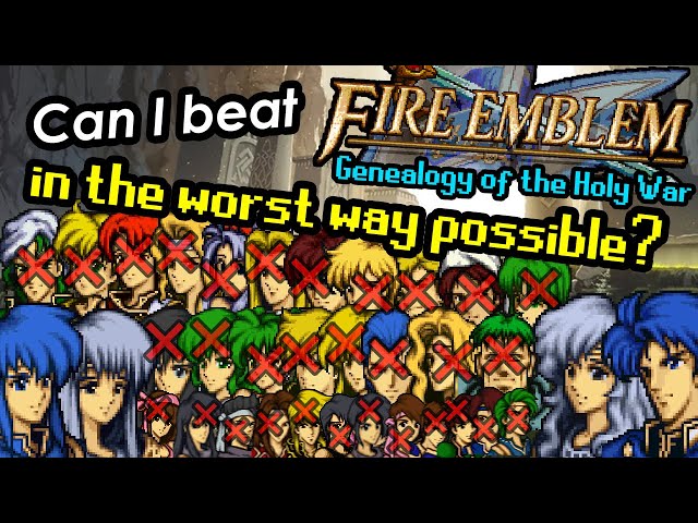 How to beat Fire Emblem 4 in the most deplorable way possible