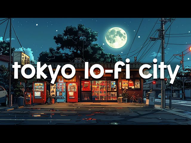 90's Lofi City 🔥Retro Tokyo Lofi 🌃 Lo fi Beats To Sleep, Relax  [lofi hiphop mix]