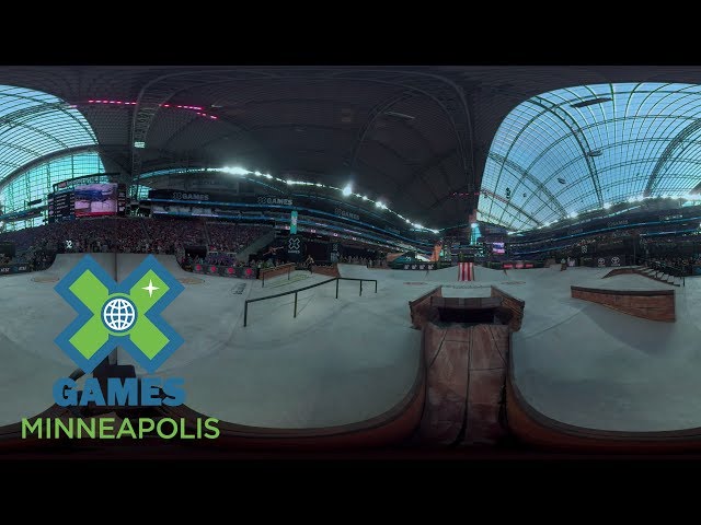 Virtual Reality: Women's Skateboard Street Final Highlights | X Games Minneapolis 2017