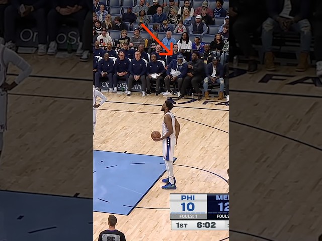 Were these fans laughing at Embiid’s free throw routine 😅