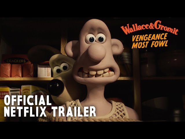 Wallace & Gromit: Vengeance Most Fowl | OFFICIAL NETFLIX TRAILER 🐧 #WallaceandGromit #Aardman