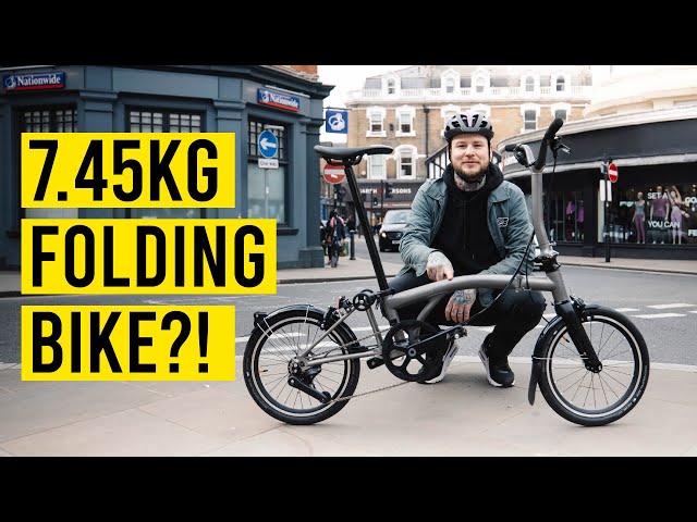 £4000 Carbon & Titanium Folding Bicycle