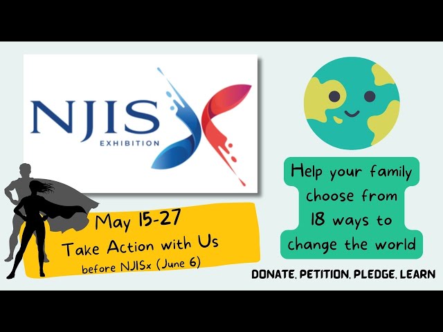 May 15-May 27 - Take Action before NJISx (June 6)