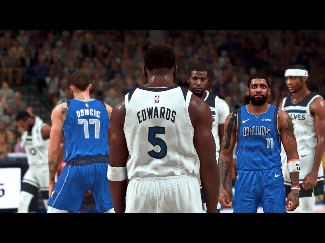 TIMBERWOLVES vs MAVERICKS | NBA 2K ULTRA REALISTIC GAMEPLAY (PC) | K4RL