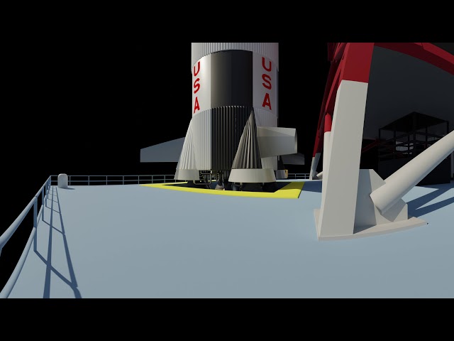 Saturn V - 3D VR Lookaround