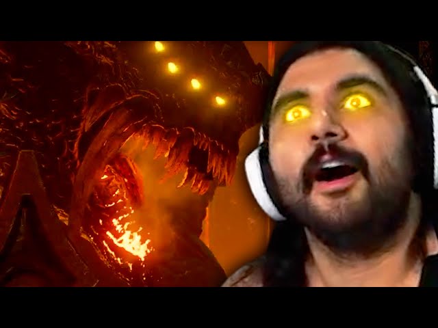 This is the worst boss I've ever fought - Esfand fights Dragon God (Demon's Souls PS5 Remake)