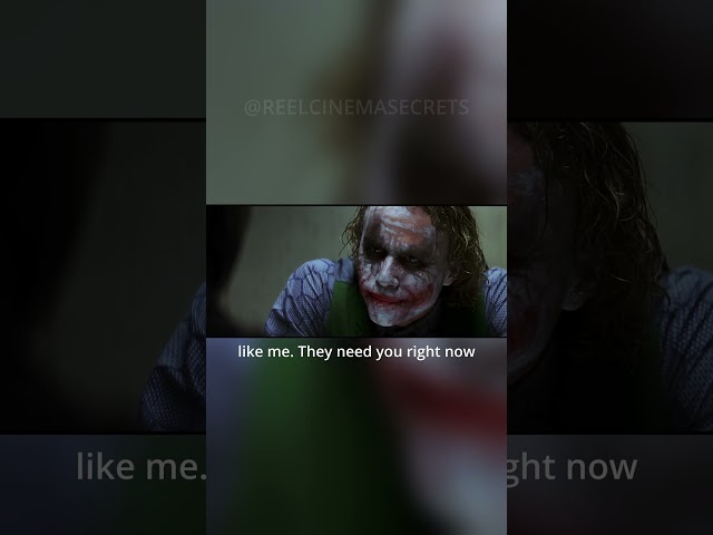 How Breaking the 180-Degree Rule Shows Joker’s Control in The Dark Knight