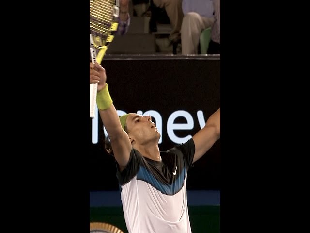 RAFAEL NADAL GREATEST SHOT vs ROGER Federer!!