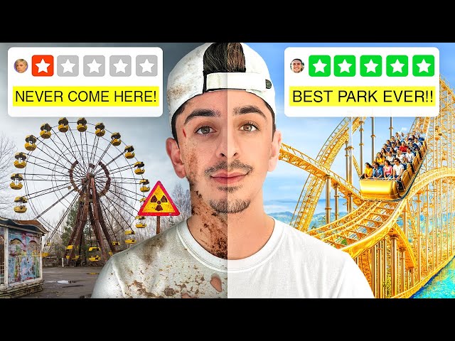 Surviving 1-Star VS 5-Star Theme Parks