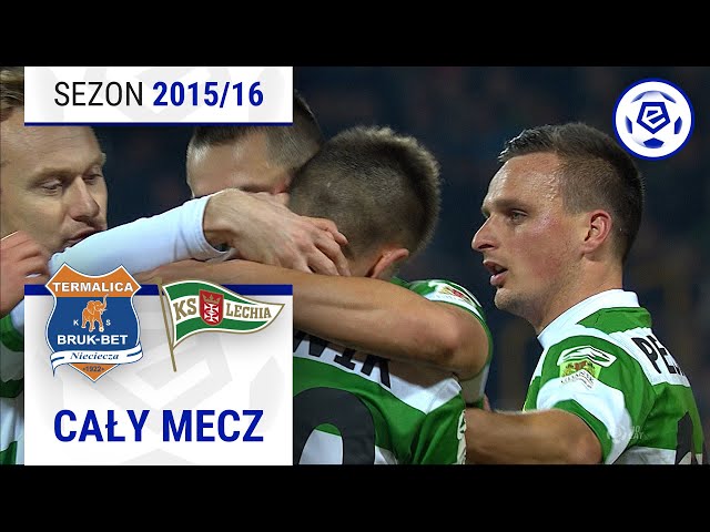 (2/2) Termalica Bruk-Bet Nieciecza - Lechia Gdańsk | CAŁY MECZ | Ekstraklasa 2015/16 | 13. Kolejka