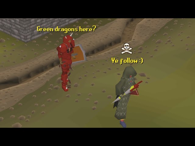 Will Players Lure a Noob looking for Green Dragons? (if they do I pk them)