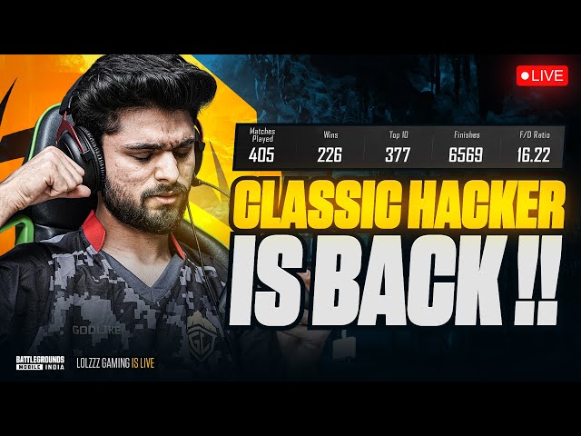 NON-STOP CLASSICS & CHALLENGES | MISSING RANK PUSH? | BGMI LIVE