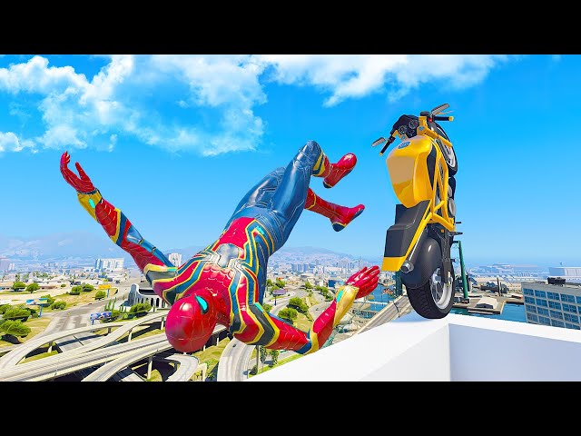 GTA 5 Highest Buildings JUMP Challenge #23 - GTA 5's MOST DANGEROUS JUMP Challenge EVER