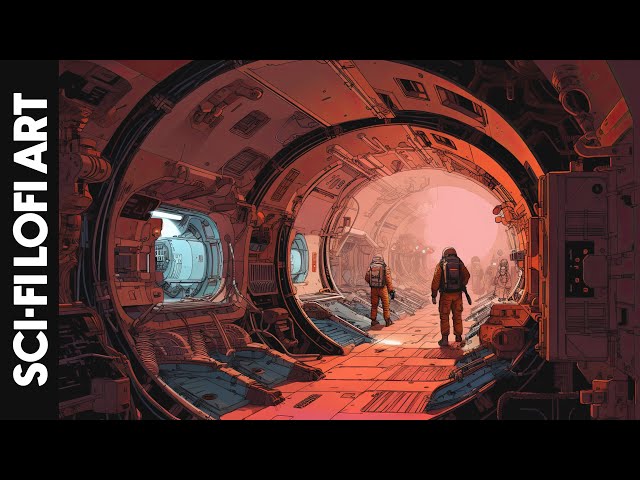 Sci Fi Lofi Art | Out of This World Concept Art and Lofi Beats