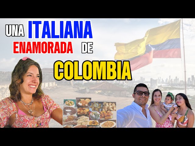 Una ITALIANA🇮🇹 enamorada de  COLOMBIA 🇨🇴 #Colombia #turismo