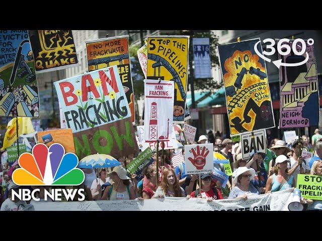 Bernie Sanders Supporters Protest the DNC | 360 Video | NBC News