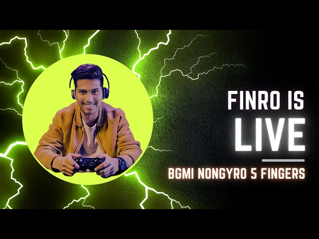 🔥FinRo is Live🥰 Best Indian nongyro player😁 #finrogaming #finroislive #bgmi #pubgmobile