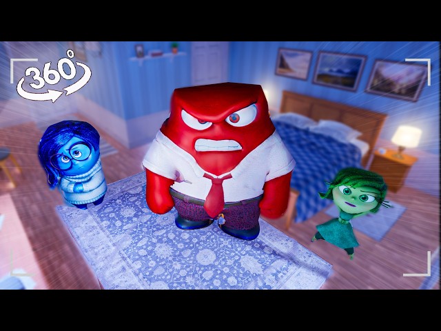 Inside Out Emotions Invade Your Home - 360º/VR video