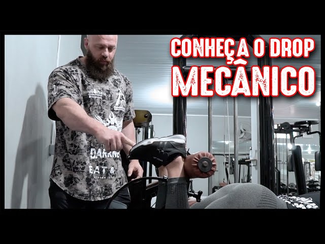 DETONANDO POSTERIORES DE COXA COM O DROP MECÂNICO | FABRICIO PACHOLOK