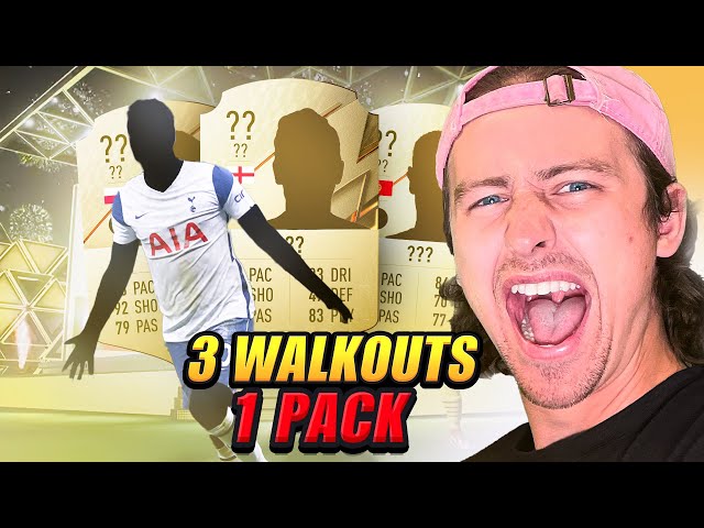 I got INSANE 3 Walkouts in 1 PACK | FIFA 22 Pack Opening