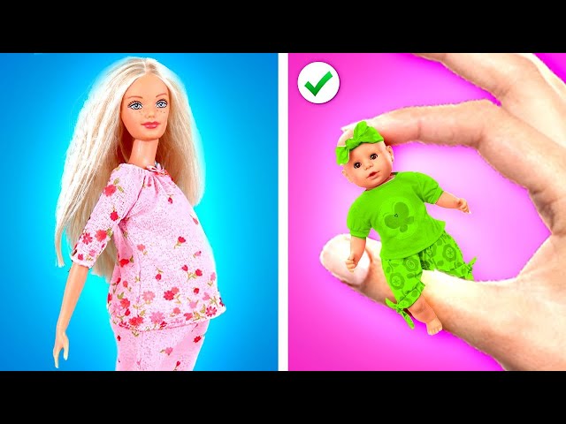 Pregnant Barbie’s Wild Adventures in Real Life! By Crafty Panda School