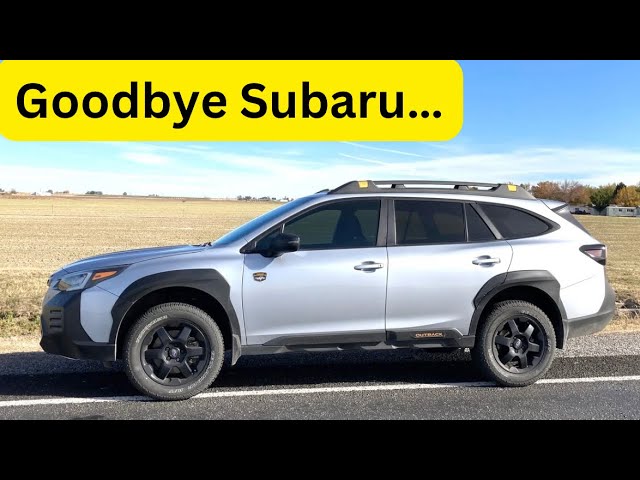 Why I SOLD my Subaru Outback Wilderness after 3 years. No 2026 Subaru Outback for me.