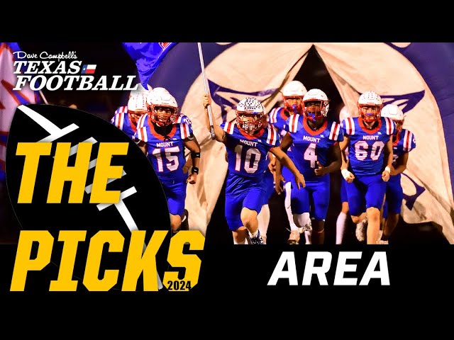 Predicting ALL 176 Texas High School Football Area Round Playoff Games