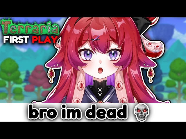 TERRARIA IS BECOMING TOO DIFFICULT... | 【 Vtuber First Playthrough】