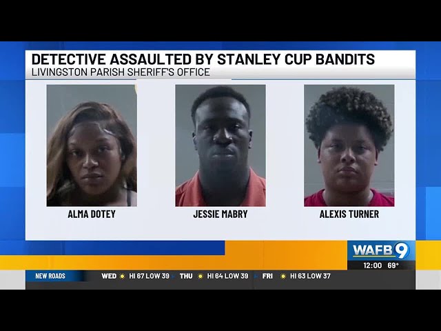 ‘Stanley Cup’ bandits behind bars after pursuit across parish lines, deputies say