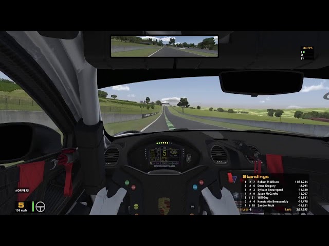 IRacing Porsche 718 Cayman GT4 - Mount Panorama Circuit