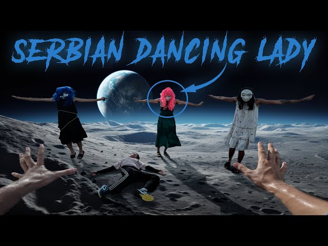 ESCAPING SERBIAN DANCING LADY On The Moon 20.0 | Parkour Pov Horror Film | By B2F Viet Nam