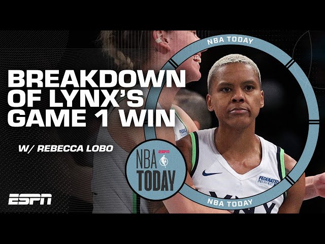 BREAKING DOWN Game 1 of the WNBA Finals between the Lynx & Liberty | NBA Today