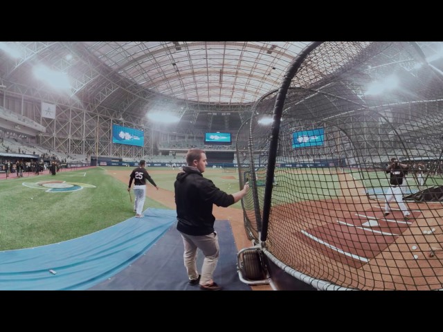 VR 360: Didi takes BP before game