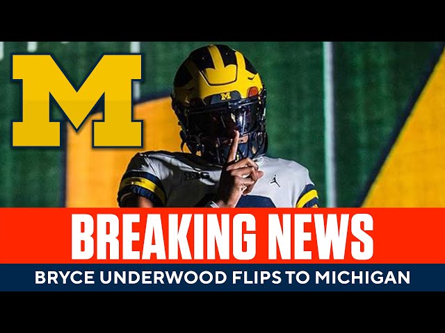 BREAKING: QB Bryce Underwood FLIPS Commitment to Michigan from LSU | No. 1 Player in 2025