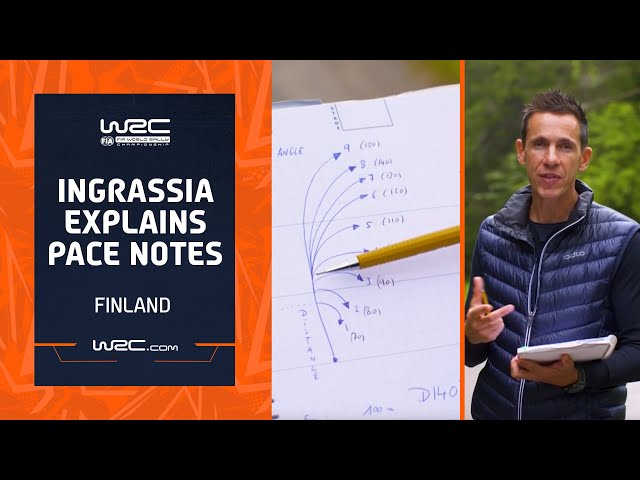 Ingrassia Explains Pace Notes! | WRC Secto Rally Finland 2023