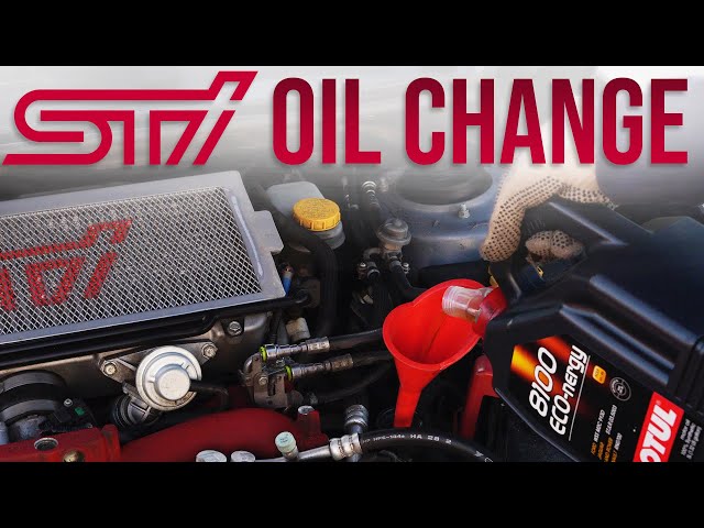 Subaru WRX STI Oil Change | Step by Step