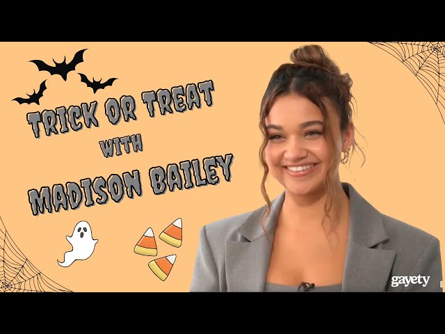 Madison Bailey Plays Trick or Treat with Gayety