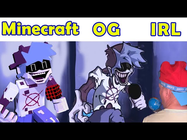 Friday Night Funkin | SILLY BILLY Minecraft  VS Original VS Real Life