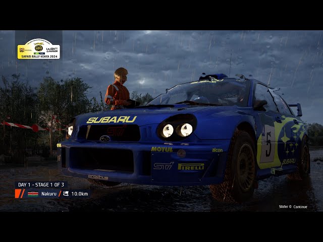 #EASportsWRC / quick_play_solo / Nakuru / SUBARU Impreza 2001