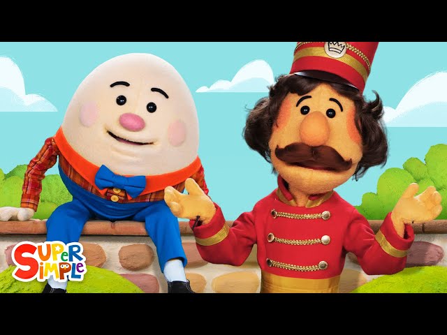 Humpty Dumpty With Puppets! | Classic Nursery Rhymes | Super Simple Songs